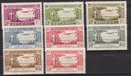 Sénégal  Poste Aérienne N°3-4-6 Et 13/17 Neuf* Charnière - Airmail