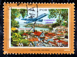 !										■■■■■ds■■ Macao Air Post 1960 AF#16ø Lanscapes 50 Avos (x10321) - Oblitérés