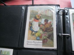 4 Postcards Lltho CACAO Bensdorp's C1908  Royal Dutch Cocoa, Scenes In Holland VG C1908 Royal Dutch - Other & Unclassified