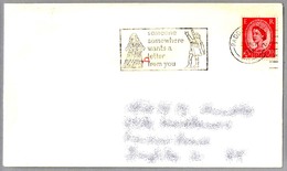 SOMEONE SOMEWHERE WANTS A LETTER FROM YOU - Alguien En Algun Lugar Quiere Una Carta Suya. Paddington 1964 - Poste
