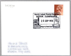 BNORTH WEST POSTAL REGION - LETTER CAMPAIGN. Manchester 1978 - Poste