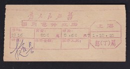 CHINA  CHINE CINA 1971 SHANGHAI METER STAMP RARE!!!!! - Gebruikt