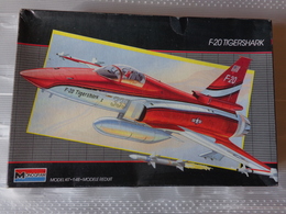 Maquette Avion Militaire-en Plastique-1/48 Monogramm  F20 Tigershark   Ref  5445 - Airplanes