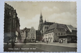 (11/7/98) Postkarte/AK "Zwickau (Sachs.)" Hauptmarkt Mit Dom - Zwickau