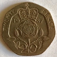 20 Pence Elizabeth II 1987 TB/TTB - 20 Pence
