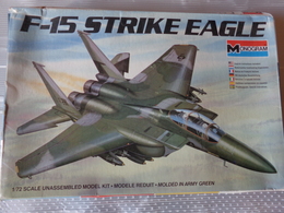 Maquette Avion Militaire-en Plastique-1/72 Monogramm  F 15 Strike Eagle Ref  5434 - Avions