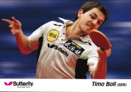 Fan Card Table Tennis: Timo Boll (GER) (G93-46) - Tafeltennis