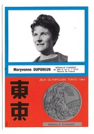 SPORTS JEUX OLYMPIQUES TOKYO 1964 Maryvonne DUPUREUR - Juegos Olímpicos
