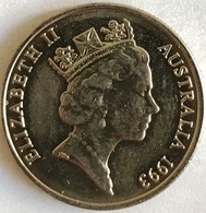 5 Cents Elizabteh II Australia 1993 TB - 5 Cents