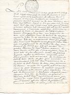 PELISSANNE ( 13 ) - Acte De 1745 - Cachet De Provence De 1 Sol Et 4 Deniers - Pelissanne