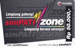 TARJETA DE INDONESIA DE SIMPATI ZONE - Indonesien