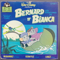 LIVRE DISQUE - 45T - Vinyle - Bernard Et Bianca - 367 - Niños