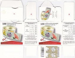 Doosje Rolzegels 10 X 10 Bloemen - Coil Stamps