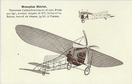 Avion - Monoplan Blériot - Traversée Calais-Douvres - ....-1914: Voorlopers