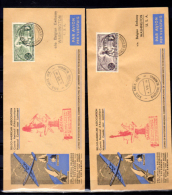 Belgique 1946, Bastogne, Courrier Spécial  PA 12 / 13,(4/07/1946) Cote 22 € - Aéreo
