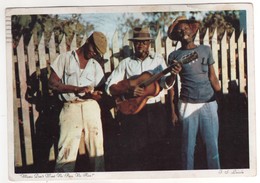 Carte Postale , Postcard écrite Le24/02/1952 , Timbre Enlevé , Mama Don't Want No Peas No Rice - Bahamas