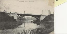 M45  LOUVROIL PONT DU CHEMIN DE FER  A CIRCULER 1907 - Louvroil