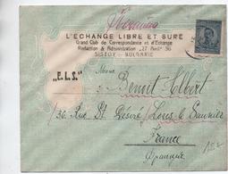 1921 - ENVELOPPE COMMERCIALE ILLUSTREE De SISTOY Pour LONS LE SAUNIER (JURA) - Briefe U. Dokumente