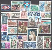 France 1967 - Mix Of 31 Stamps - Mi.1571-1608 - Used - Oblitéré - 1960-1969