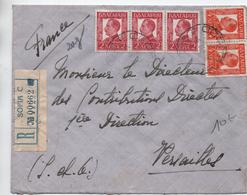 1936 - ENVELOPPE RECOMMANDEE De SOFIARA) - Lettres & Documents