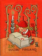 Finland - 2001 - Christmas - Girl Elf - Mint Self-adhesive Stamp - Unused Stamps