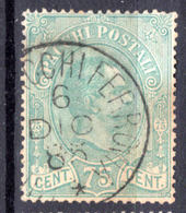 1884 - REGNO - Catg. Unif. PP4 - USED - (ITA3152A.22) - Oficiales