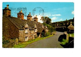 OLD COTTAGES. NEAR DOLGELLAU. - Merionethshire