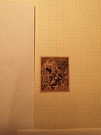 SAINT PIERRE ET MIQUELON: YVERT N° 42 - SURCHARGE A CHEVAL - NEUF X - COTE: 40 Euros (8696) - Unused Stamps