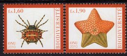 United Nations - Geneva - 2010 - Biodiversity - Mint Stamp Set - Neufs