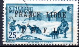 Saint Pierre Et Miquelon: Yvert N° 253°; Surchargé "France Libre" - Used Stamps