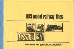 Catalogue DKS MODEL RAILWAY LINES Downside Kit Supplies - Anglais