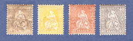 SUISSE _ Helvétia Assise _ Neufs * Avec Charnière - Unused Stamps