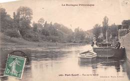 Pont Scorff         56       Vue Dur Le Scorff. Barque        (Voir Scan) - Pont Scorff