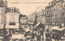 Pontivy          56          Marché Rue De Neuillac     (Voir Scan) - Pontivy