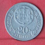 SAINT THOMAS E PRINCIPE 20 CENTAVOS 1929 -    KM# 3 - (Nº34623) - Santo Tomé Y Príncipe