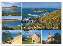 D 35 - 12151 - CPSM - St Saint Coulomb - Multi Vue - Le Bourg - L'Eglise Saint COULOMBAN  - Fort Du Guesclin - Saint-Coulomb