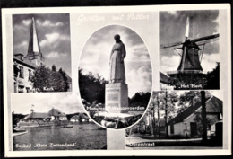 Netherlands, Unciculated Postcard,  "Landscapes", "Architecture", "Churches", "Nunspeet" - Putten