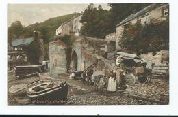 Postcard Frith's Clovelly Cottages On The Beach. Unused - Clovelly