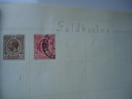 COLD COAST  STAMPS ON PAPERS MLH - Altri & Non Classificati