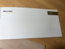 LUFTHANSA BIRTHDAY GREETING CARD FOR GOLD SENATOR CARD HOLDERS - Regalos