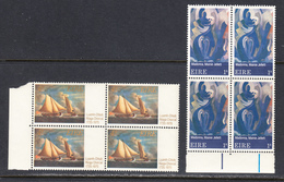 Ireland 1970 Mint No Hinge, Blocks, Sc# 282-283, SG , Yt - Unused Stamps
