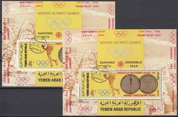 YAR Winter Olympic Games Grenoble 1968,used - Winter 1968: Grenoble