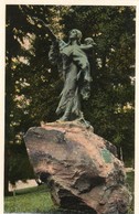 Etats Unis. CPA. PORTLAND.  Sacajawea Statue, City Park.  Scan Du Verso. - Portland