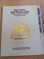 UNITED STATES  NYNEX  NEW YORKS FIRST PHONE CARD INAUGURAL SERIES  4 CARDS   MINT   LIMITED EDITION ** 1396** - Colecciones