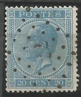 BELGIQUE - Oblitération(s) LP22 AUVELAIS - Postmarks - Points