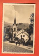 DJR-13 Kirche In Lenk, Belebt. Gelaufen 1915 Nach Kt. Glarus - Lenk Im Simmental