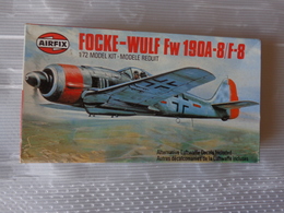 Maquette Avion Militaire-en Plastique-1/72 Airfix Focke Wulf Fw  190 A-8    Ref 02063 - Flugzeuge