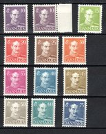 1942-44 Christian X   MNH  / **   (dk12) - Unused Stamps