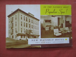 - New Waverly Hotel    Arkansas > Hot Springs  Ref 3983 - Hot Springs