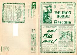 Catalogue E And H IRON HORSE 1957 December Digest - Englisch